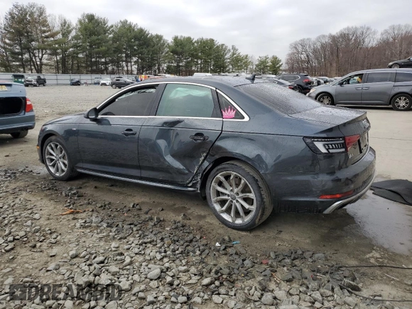 2019 Audi A4 Premium with VIN WAUDNAF45KA007040, listed as a Copart auction lot 49280075 with 32,231 mi miles and Salvage title. Bid and sale history available at DreamBid. Image 2.