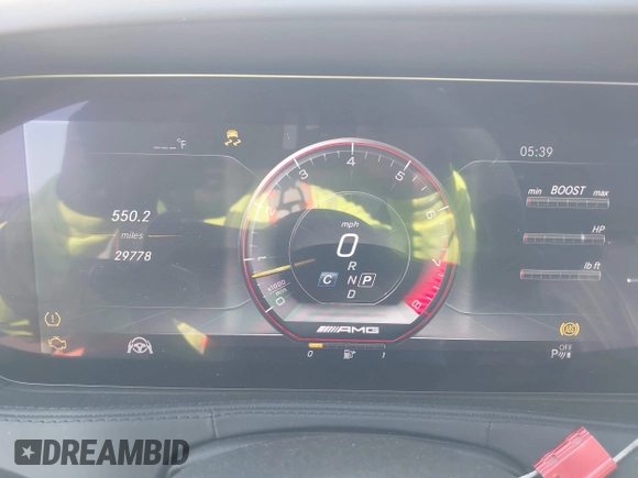 2018 Mercedes-Benz S 63 AMG with VIN WDDUG8JB0JA343131, listed as a IAAI auction lot 41863404 with 29,778 mi miles and . Bid and sale history available at DreamBid. Image 7.