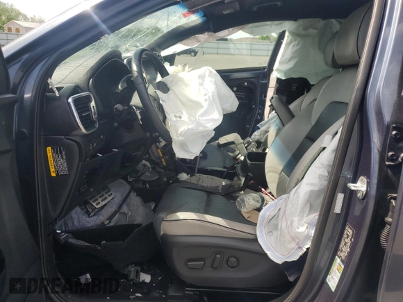 2018 Kia Sportage EX z VIN KNDPNCAC7J7442678, wystawiony jako Copart lot #55504735 z przebiegiem Nie podano mil oraz Szkoda całkowita • Salvage title. Historia ofert i sprzedaży dostępna na DreamBid. Obrazek 7.