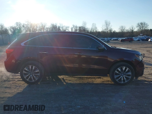 2015 Acura MDX Technology with VIN 5FRYD3H4XFB001083, listed as a IAAI auction lot 41213071 with 136,659 mi miles and . Bid and sale history available at DreamBid. Image 13.