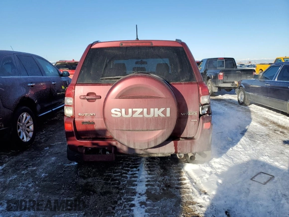 2007 Suzuki Grand Vitara XSport with VIN JS3TD944174202255, listed as a Copart auction lot 42240165 with 222,250 mi miles and Salvage title. Bid and sale history available at DreamBid. Image 6.