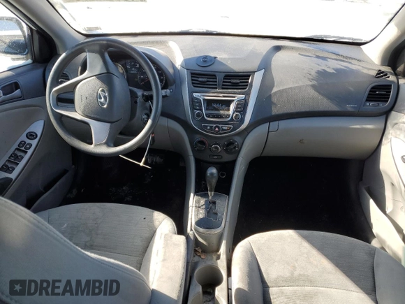 2017 Hyundai Accent SE z VIN KMHCT4AE5HU167587, wystawiony jako Copart lot #46037295 z przebiegiem 98 545 mil mil oraz Szkoda całkowita • Salvage title. Historia ofert i sprzedaży dostępna na DreamBid. Obrazek 8.