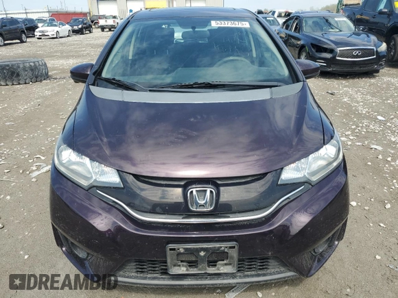 2015 Honda Fit EX-L z VIN 3HGGK5H85FM766135, wystawiony jako Copart lot #53373675 z przebiegiem 93 143 mil mil oraz Szkoda całkowita • Salvage title. Historia ofert i sprzedaży dostępna na DreamBid. Obrazek 5.