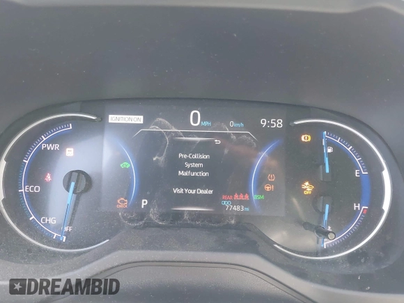 2021 Toyota RAV4 Hybrid XSE z VIN 2T3E6RFV8MW006805, wystawiony jako IAAI lot #41973250 z przebiegiem 77 483 mil mil oraz . Historia ofert i sprzedaży dostępna na DreamBid. Obrazek 7.