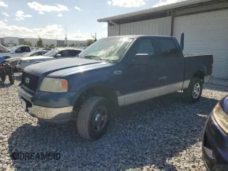 2005 Ford F-150 XLT with VIN 1FTRW12W35FA99530, listed as a Copart auction lot 50090055 with 0 mi miles and Clean Title. Bid and sale history available at carsss.com. Image 1.