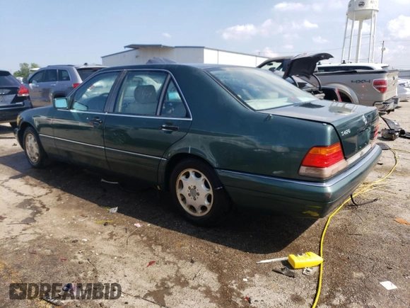1995 Mercedes-Benz S with VIN WDBGA43E5SA246161, listed as a Copart auction lot 60233354 with 129,774 mi miles and Non Repairable. Bid and sale history available at DreamBid. Image 2.