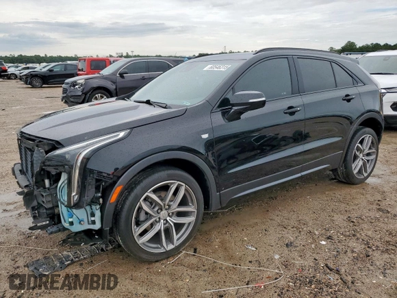 2023 Cadillac XT4 FWD Sport with VIN 1GYFZER42PF111153, listed as a Copart auction lot 60546315 with 41,462 mi miles and Salvage title. Bid and sale history available at DreamBid. Image 1.
