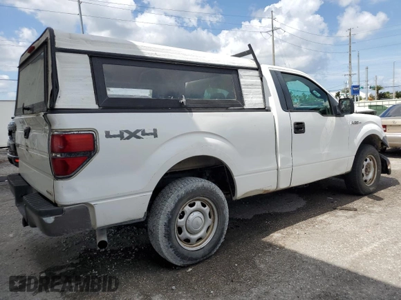 2011 Ford F-150 XL with VIN 1FTMF1EF5BFB96021, listed as a Copart auction lot 63515435 with Not provided miles and Salvage title. Bid and sale history available at DreamBid. Image 3.