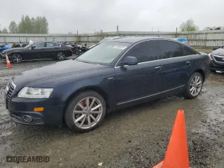 2011 Audi A6 3.0T Prestige with VIN WAUKGAFB0BN033733, listed as a Copart auction lot 54096075 with 92,729 mi miles and Clean Title. Bid and sale history available at carsss.com. Image 1.