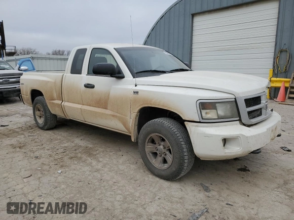 2009 Dodge Dakota Bighorn/Lonestar with VIN 1D3HW32P29S749078, listed as a Copart auction lot 85299224 with 135,502 mi miles and Salvage Title. Bid and sale history available at carsss.com. Image 4.