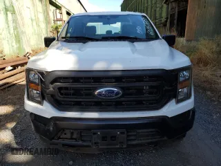 2023 Ford F-150 XL with VIN 1FTEW1EBXPKE80986, listed as a Copart auction lot 60357284 with 10,525 mi miles and Salvage Title. Bid and sale history available at carsss.com. Image 5.