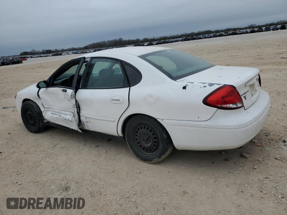 2005 Ford Taurus SE with VIN 1FAFP53255A165405, listed as a Copart auction lot 42693815 with 0 mi miles and Salvage Title. Bid and sale history available at carsss.com. Image 2.