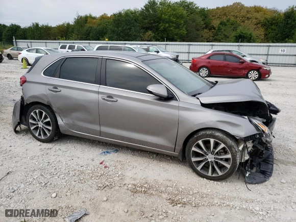 2020 Hyundai Elantra GT with VIN KMHH35LE7LU120207, listed as a Copart auction lot 67348073 with 31,117 mi miles. Bid and sale history available at carsss.com. Image 4.