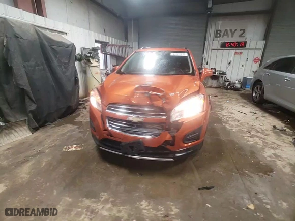 2015 Chevrolet Trax LT with VIN KL7CJRSB8FB252909, listed as a Copart auction lot 46915225 with 89,114 mi miles and Salvage Title. Bid and sale history available at carsss.com. Image 13.