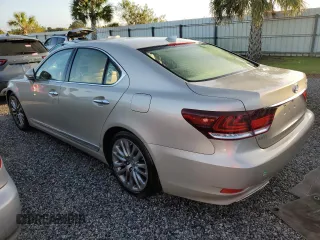 2017 Lexus LS with VIN JTHBL5EF5H5145462, listed as a Copart auction lot 74207494 with 0 mi miles and Salvage Title. Bid and sale history available at carsss.com. Image 2.