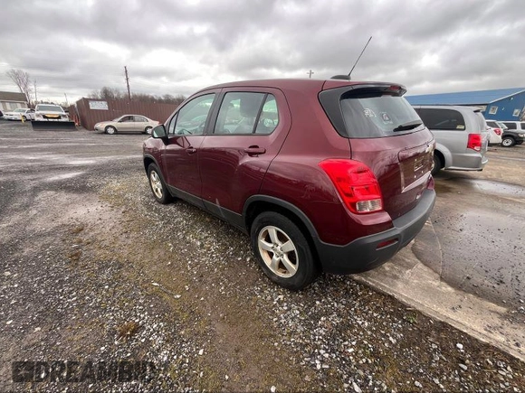 2016 Chevrolet Trax LS with VIN 3GNCJNSB2GL234697, listed as a IAAI auction lot 41842061 with 158,630 mi miles. Bid and sale history available at carsss.com. Image 3.