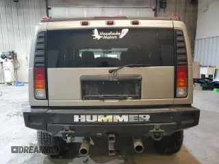 2004 Hummer H2 with VIN 5GRGN23U94H110447, listed as a Copart auction lot 41465315 with 246,501 mi miles and Salvage Title. Bid and sale history available at carsss.com. Image 6.