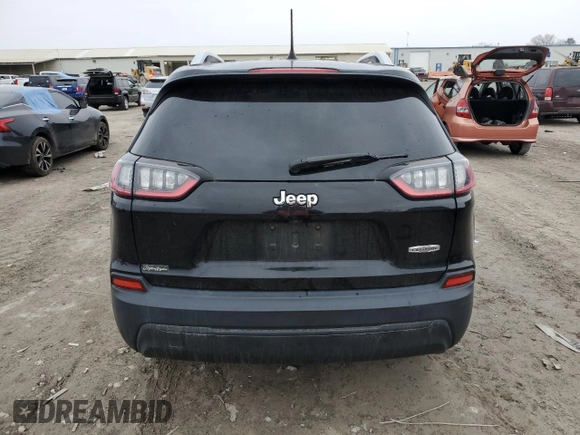 2020 Jeep Cherokee Latitude with VIN 1C4PJLCB7LD581651, listed as a Copart auction lot 42816555 with 100,845 mi miles and Salvage Title. Bid and sale history available at DreamBid. Image 6.