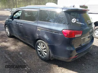 2017 Kia Sedona SX with VIN KNDMC5C11H6265352, listed as a IAAI auction lot 42080509 with 92,879 mi miles. Bid and sale history available at carsss.com. Image 3.