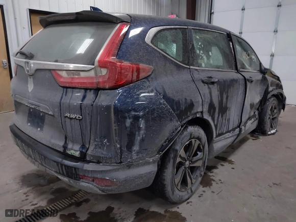 2018 Honda CR-V LX with VIN 2HKRW6H30JH227717, listed as a IAAI auction lot 41367143 with 61,529 mi miles. Bid and sale history available at carsss.com. Image 4.