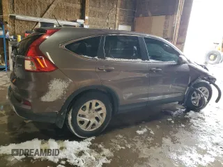 2016 Honda CR-V EX with VIN 2HKRM4H56GH652542, listed as a Copart auction lot 51774185 with 109,382 mi miles and Salvage Title. Bid and sale history available at DreamBid. Image 3.