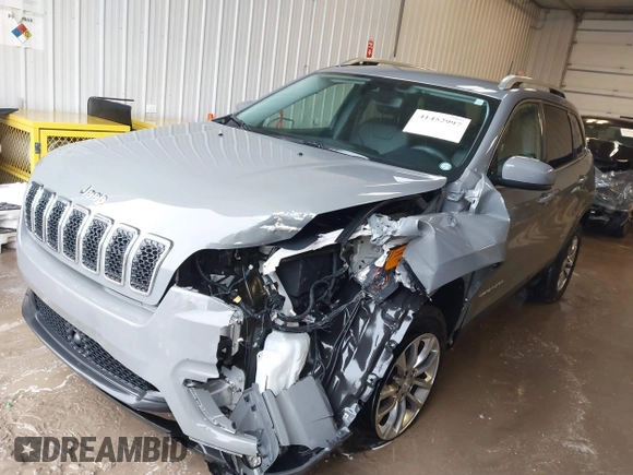 2021 Jeep Cherokee Latitude Lux with VIN 1C4PJMMX0MD214608, listed as a IAAI auction lot 41452997 with 31,441 mi miles and . Bid and sale history available at DreamBid. Image 17.