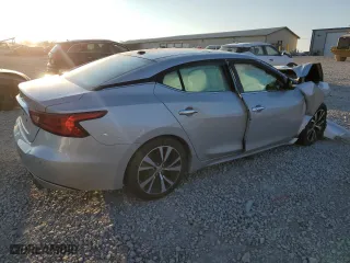 2018 Nissan Maxima Platinum with VIN 1N4AA6AP2JC363146, listed as a Copart auction lot 83424724 with 128,481 mi miles and Salvage Title. Bid and sale history available at carsss.com. Image 3.