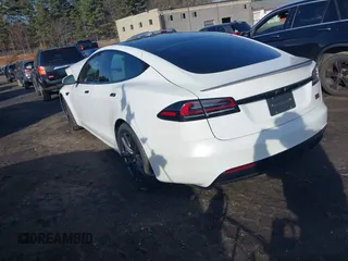 2023 Tesla Model S Plaid with VIN 5YJSA1E64PF512509, listed as a IAAI auction lot 41086678 with Not provided miles and . Bid and sale history available at DreamBid. Image 3.