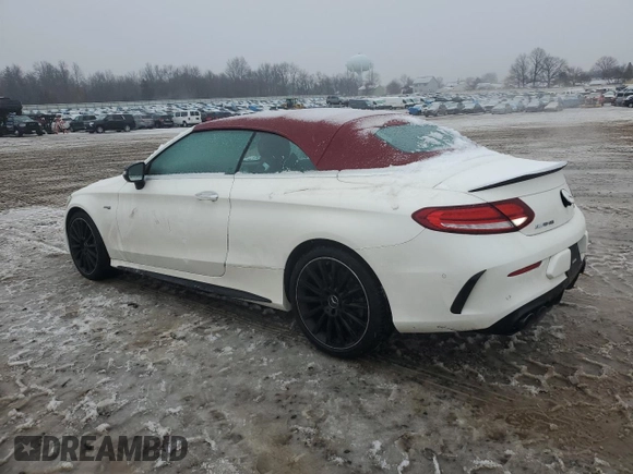2022 Mercedes-Benz C with VIN W1KWK6EB7NG106807, listed as a Copart auction lot 87717575 with 13,876 mi miles and Salvage Title. Bid and sale history available at DreamBid. Image 2.