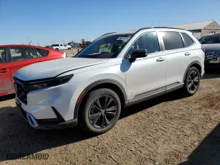 2023 Honda CR-V Hybrid Sport Touring with VIN 2HKRS6H92PH800738, listed as a Copart auction lot 49671475 with NaN miles and Salvage Title. Bid and sale history available at carsss.com. Image 1.