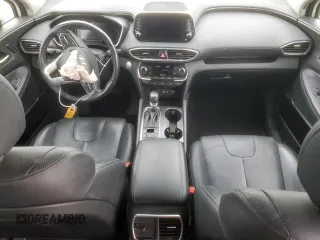 2019 Hyundai Santa Fe Ultimate with VIN 5NMS5CAA1KH073559, listed as a Copart auction lot 46430165 with 0 mi miles and Salvage Title. Bid and sale history available at carsss.com. Image 8.