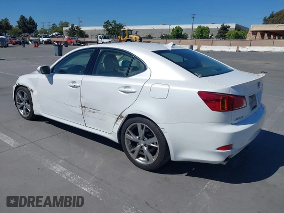 2010 Lexus IS 250 with VIN JTHBF5C22A5125439, listed as a IAAI auction lot 42346132 with 226,500 mi miles and . Bid and sale history available at DreamBid. Image 3.