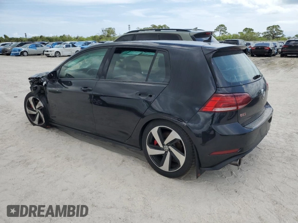 2019 Volkswagen GTI S z VIN 3VW6T7AU3KM002222, wystawiony jako Copart lot #53096375 z przebiegiem 95 179 mil mil oraz Nie do naprawy • Non repairable. Historia ofert i sprzedaży dostępna na DreamBid. Obrazek 2.