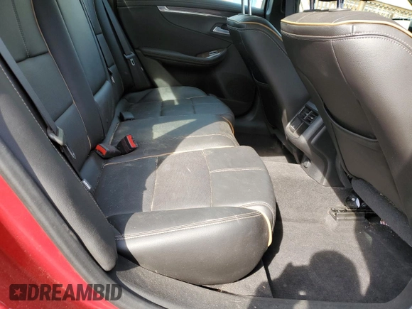 2014 Chevrolet Impala LTZ with VIN 1G1155S31EU153389, listed as a Copart auction lot 55046915 with 201,094 mi miles and Salvage Title. Bid and sale history available at DreamBid. Image 10.