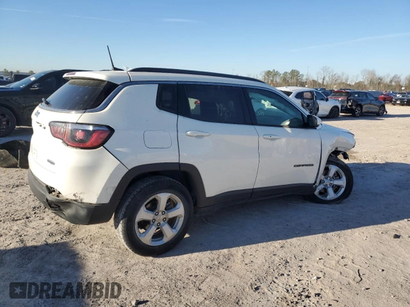 2019 Jeep Compass Altitude z VIN 3C4NJCBB0KT652173, wystawiony jako Copart lot #47865765 z przebiegiem Nie podano mil oraz Szkoda całkowita • Salvage title. Historia ofert i sprzedaży dostępna na DreamBid. Obrazek 3.