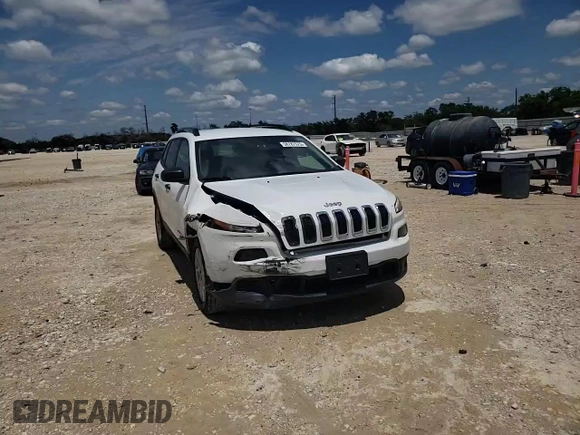 2016 Jeep Cherokee Sport z VIN 1C4PJLABXGW264766, wystawiony jako Copart lot #58787575 z przebiegiem 83 525 mil mil oraz Szkoda całkowita • Salvage title. Historia ofert i sprzedaży dostępna na DreamBid. Obrazek 14.
