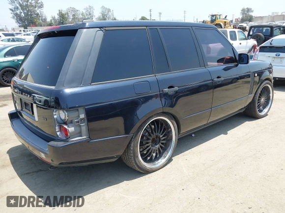 2006 Land Rover Range Rover HSE with VIN SALME15446A227210, listed as a IAAI auction lot 42385606 with Not provided miles and . Bid and sale history available at DreamBid. Image 4.