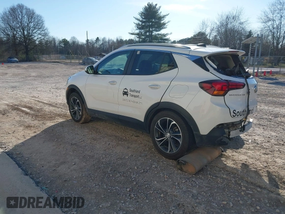 2022 Buick Encore GX Select with VIN KL4MMDS27NB103546, listed as a IAAI auction lot 41492655 with 163,151 mi miles and . Bid and sale history available at DreamBid. Image 3.
