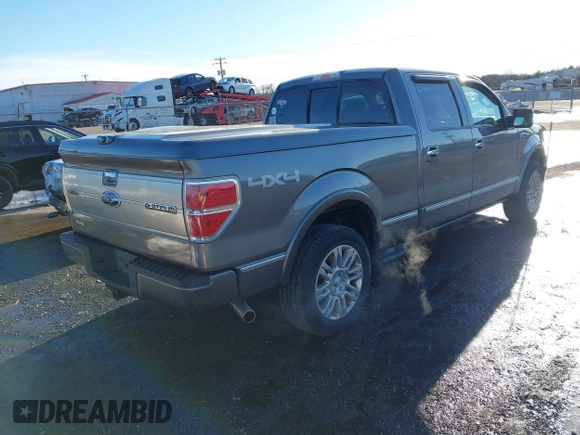 2009 Ford F-150 XL with VIN 1FTPW14VX9FA67580, listed as a IAAI auction lot 41567442 with 171,122 mi miles and . Bid and sale history available at DreamBid. Image 4.