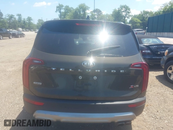 2020 Kia Telluride S with VIN 5XYP6DHC4LG085717, listed as a IAAI auction lot 42436243 with 56,930 mi miles and . Bid and sale history available at DreamBid. Image 15.