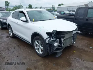 2019 Alfa Romeo Stelvio z VIN ZASPAKAN6K7C73740, wystawiony jako IAAI lot #42296395 z przebiegiem 49 646 mil mil oraz . Historia ofert i sprzedaży dostępna na DreamBid. Obrazek 1.
