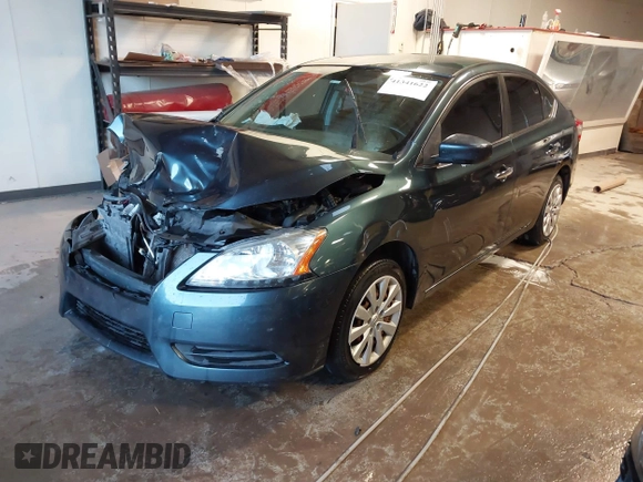 2014 Nissan Sentra S with VIN 3N1AB7AP2EY327907, listed as a IAAI auction lot 41341622 with 149,698 mi miles. Bid and sale history available at carsss.com. Image 18.
