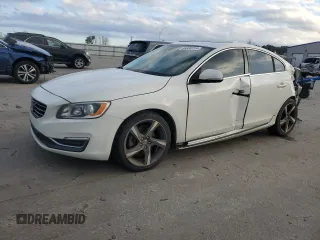 2015 Volvo S60 T5 Drive-E Premier with VIN YV140MFB3F1318614, listed as a Copart auction lot 86339154 with 96,153 mi miles and Salvage Title. Bid and sale history available at carsss.com. Image 1.