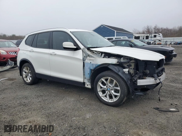 2011 BMW X3 28i with VIN 5UXWX5C59BL712808, listed as a Copart auction lot 51186475 with 129,586 mi miles and Clean Title. Bid and sale history available at carsss.com. Image 4.