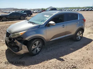 2014 Kia Sportage EX z VIN KNDPC3AC4E7630733, wystawiony jako Copart lot #57499365 z przebiegiem 59 651 mil mil oraz Szkoda całkowita • Salvage title. Historia ofert i sprzedaży dostępna na DreamBid. Obrazek 1.