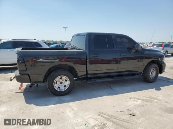 2017 Ram 1500 Tradesman with VIN 1C6RR7KG1HS601389, listed as a Copart auction lot 52207825 with 144,700 mi miles and Clean title. Bid and sale history available at DreamBid. Image 3.