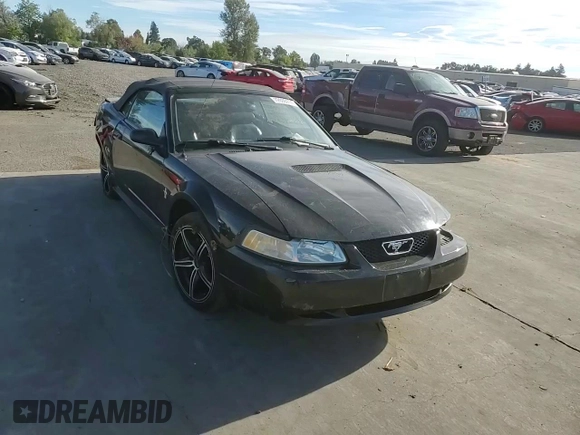 2000 Ford Mustang with VIN 1FAFP4445YF205466, listed as a Copart auction lot 72639114 with 168,537 mi miles and Clean Title. Bid and sale history available at carsss.com. Image 10.