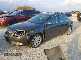 2011 Buick Regal CXL Turbo TO7 with VIN W04G15GV0B1127879, listed as a Copart auction lot 78176644 with 0 mi miles and Salvage Title. Bid and sale history available at carsss.com. Image 1.