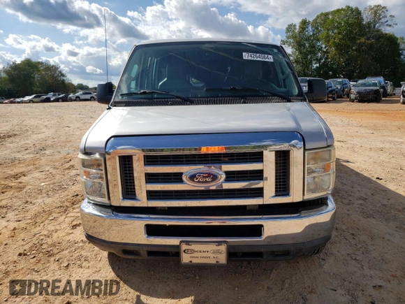 2011 Ford Econoline Cargo Commercial with VIN 1FTNS1EW2BDA64118, listed as a Copart auction lot 74264564 with 86,555 mi miles and Salvage Title. Bid and sale history available at carsss.com. Image 5.