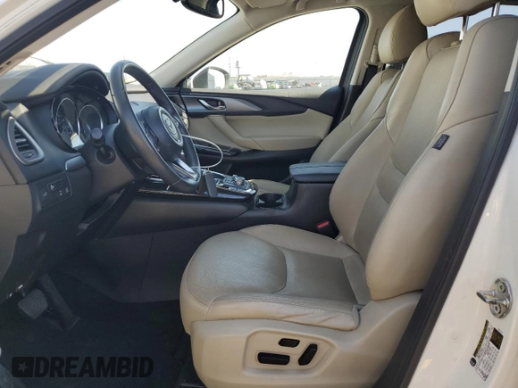 2016 Mazda CX-9 Touring with VIN JM3TCBCY6G0102759, listed as a Copart auction lot 58641125 with 98,728 mi miles and Clean title. Bid and sale history available at DreamBid. Image 7.